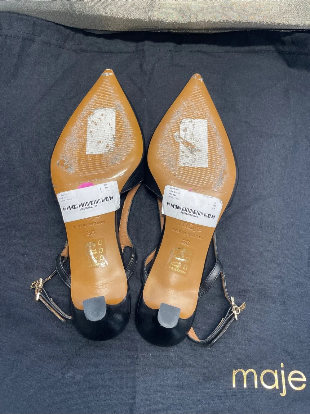 Fayna Pointed Toe Open Mid Heel Pumps